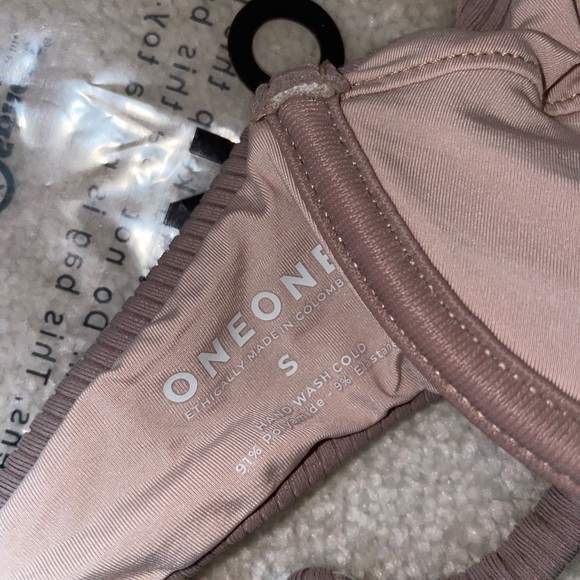 Oneone Swimwear Bikini Tatiana Bottom and Lupita Top in Coco - Picture 4 of 5